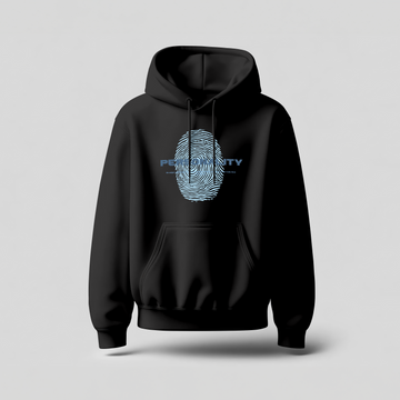 Personality // Heavyweight Hoodie // Black
