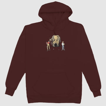 Astro // Heavyweight Hoodie // Maroon