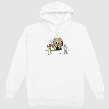Astro // Heavyweight Hoodie // White