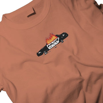 GTA Collection "Rebel" // Oversized Graphic Tee // Orange
