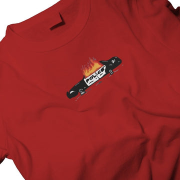 GTA Collection "Rebel" // Oversized Graphic Tee // Red