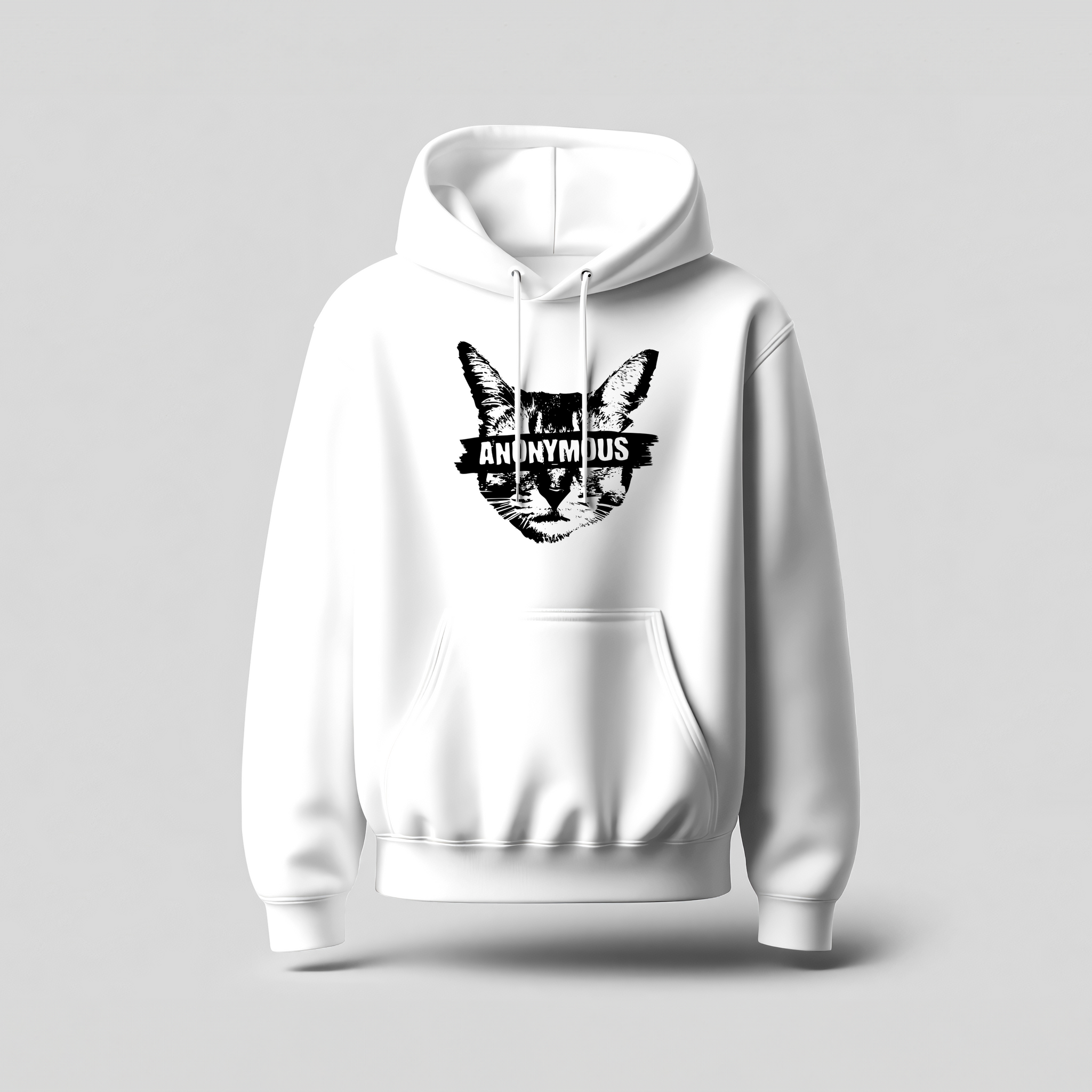 Anonymous // Heavyweight Hoodie // White