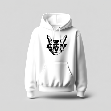 Anonymous // Heavyweight Hoodie // White