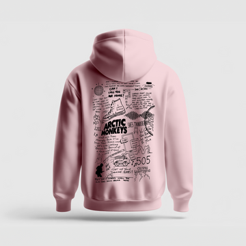 Arctic Monkeys // Heavyweight Hoodie // Pink