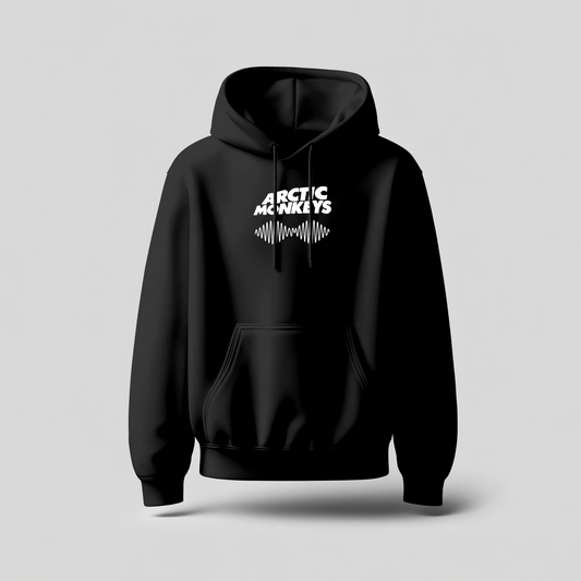 Arctic Monkeys // Heavyweight Hoodie // Black and White