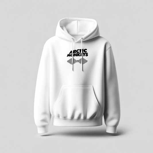 Arctic Monkeys // Heavyweight Hoodie // White
