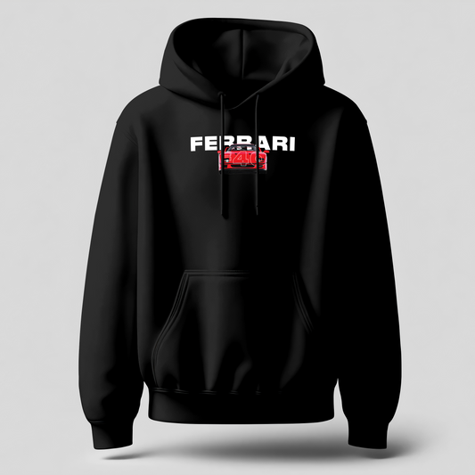 Ferrari F40 // Heavyweight Hoodie // Black