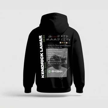 Kendric Lamar // Heavyweight Hoodie // Black