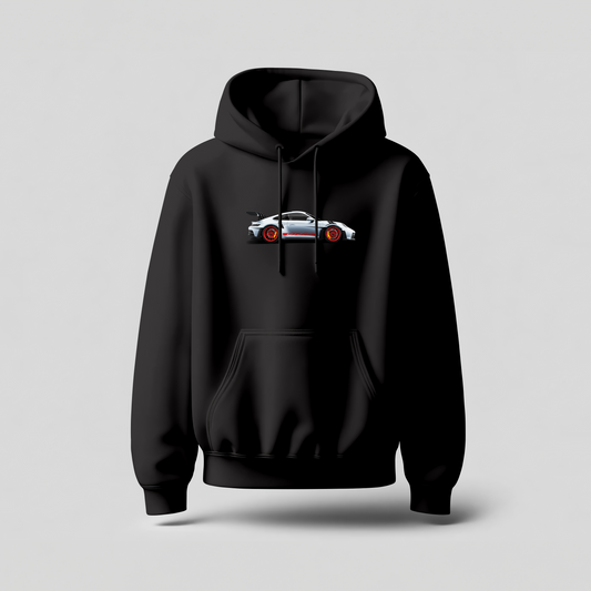 Porsche // Heavyweight Hoodie // Black