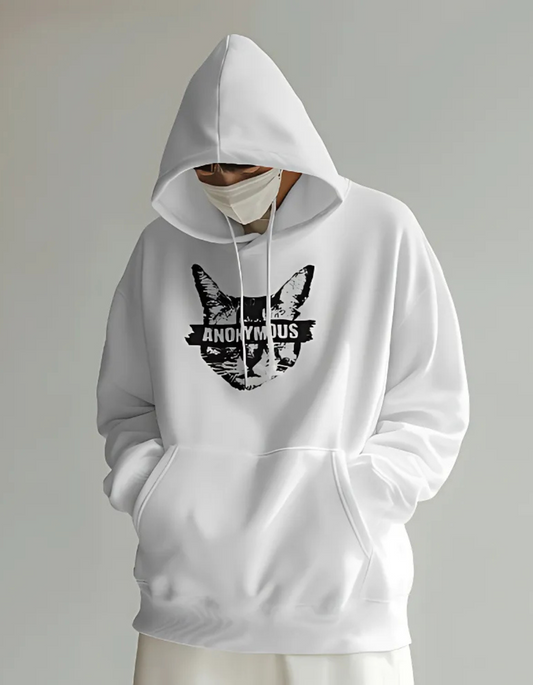 Anonymous // Heavyweight Hoodie // White