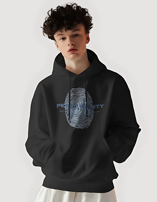 Personality // Heavyweight Hoodie // Black