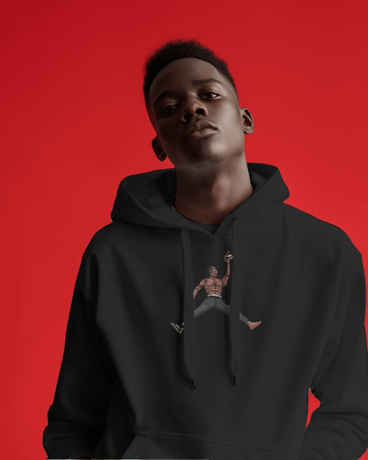 Travis // Heavyweight Hoodie // Black