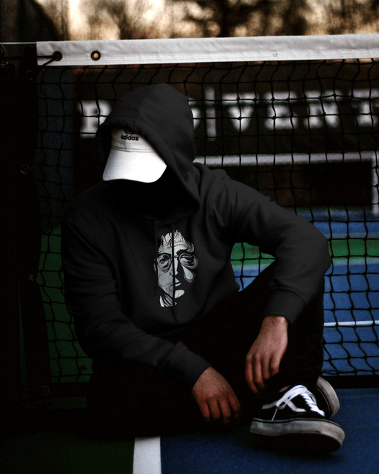 John Lennon // Heavyweight Hoodie // Black
