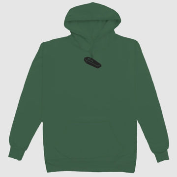 Coffin // Heavyweight Hoodie // Green